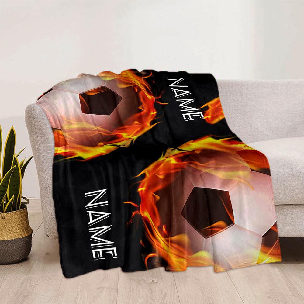 Customize Your Name Home Blankets Comfortable Soft Lightweight Multipurpose Blanket For All Seasons Perfect For Picnics Sofas Offices Beds Living