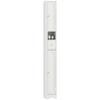 Mobile da Bagno Alto 185 cm con Ante ad Arco - Bianco
