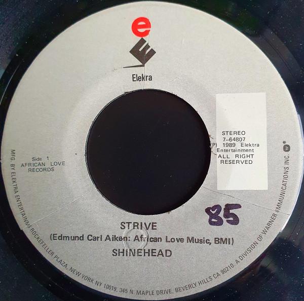 

7inch Record SHINEHEAD - Strive 764807 Elektra 1989 Jamaica Reggae, Ska & Dub Used