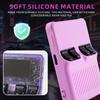 Dustproof Protective Case with Lanyard Sleeve Shell Soft Game Console Cover for R36S Accessories
