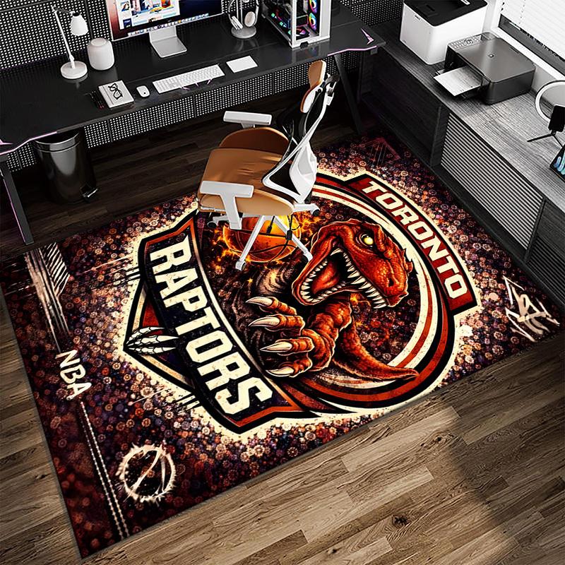 Raptors basketball Logo Carpet, Kitchen Rugs, Yoga Mat, Non-Slip Mats, Rug for Bathroom, Living Room bedroom, Camping Rugs Christmas Gift