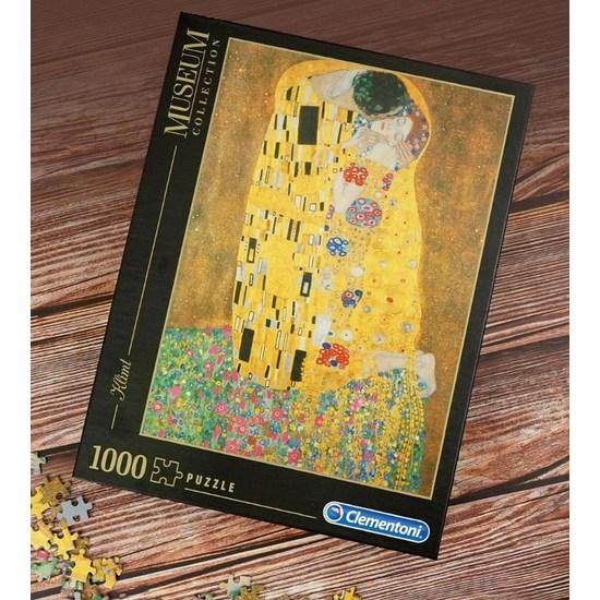 Korea Board Games Famous Painting Collection Kiss Puzzle C31442, Korean Popular Puzzles