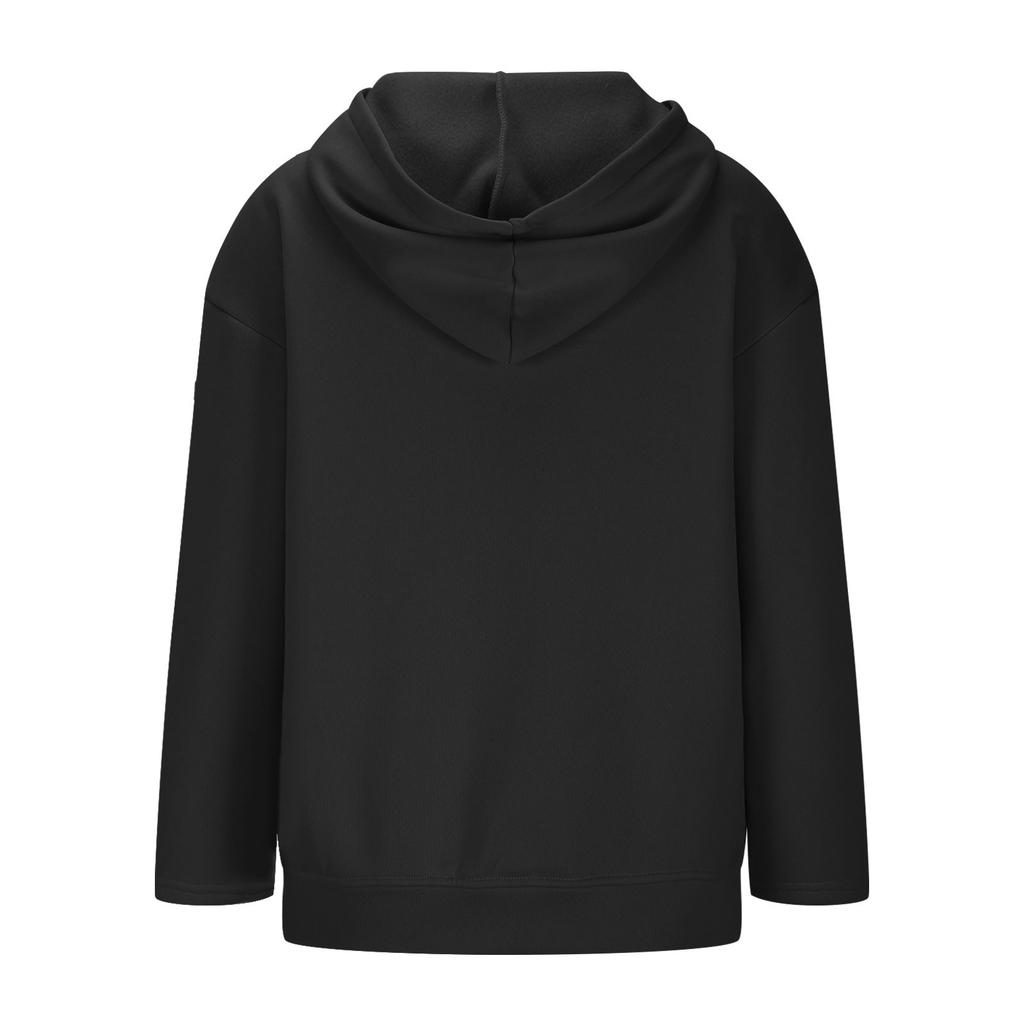Women's Zip Hoodie Long Sleeve Oversized Sweatshirt Fleece Jacket Pocket Sweatshirt Jacket