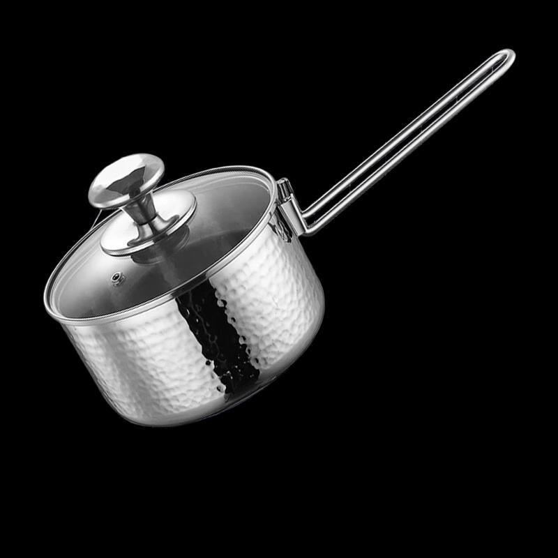 Hammered Stainless Steel Yukihira Pot