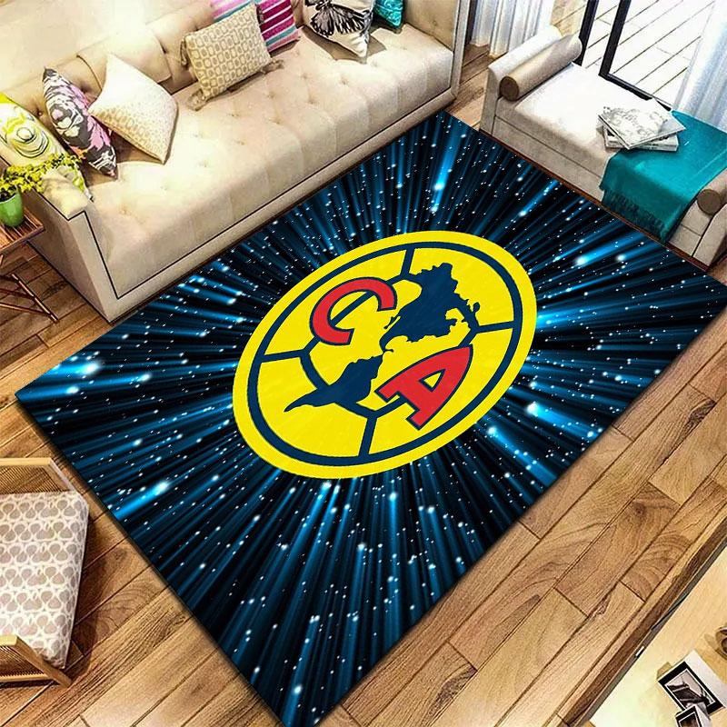 Club America Carpet Rug for Living Room Bedroom Home Sofa Decoration,Kids Play Non-slip Floor Mat