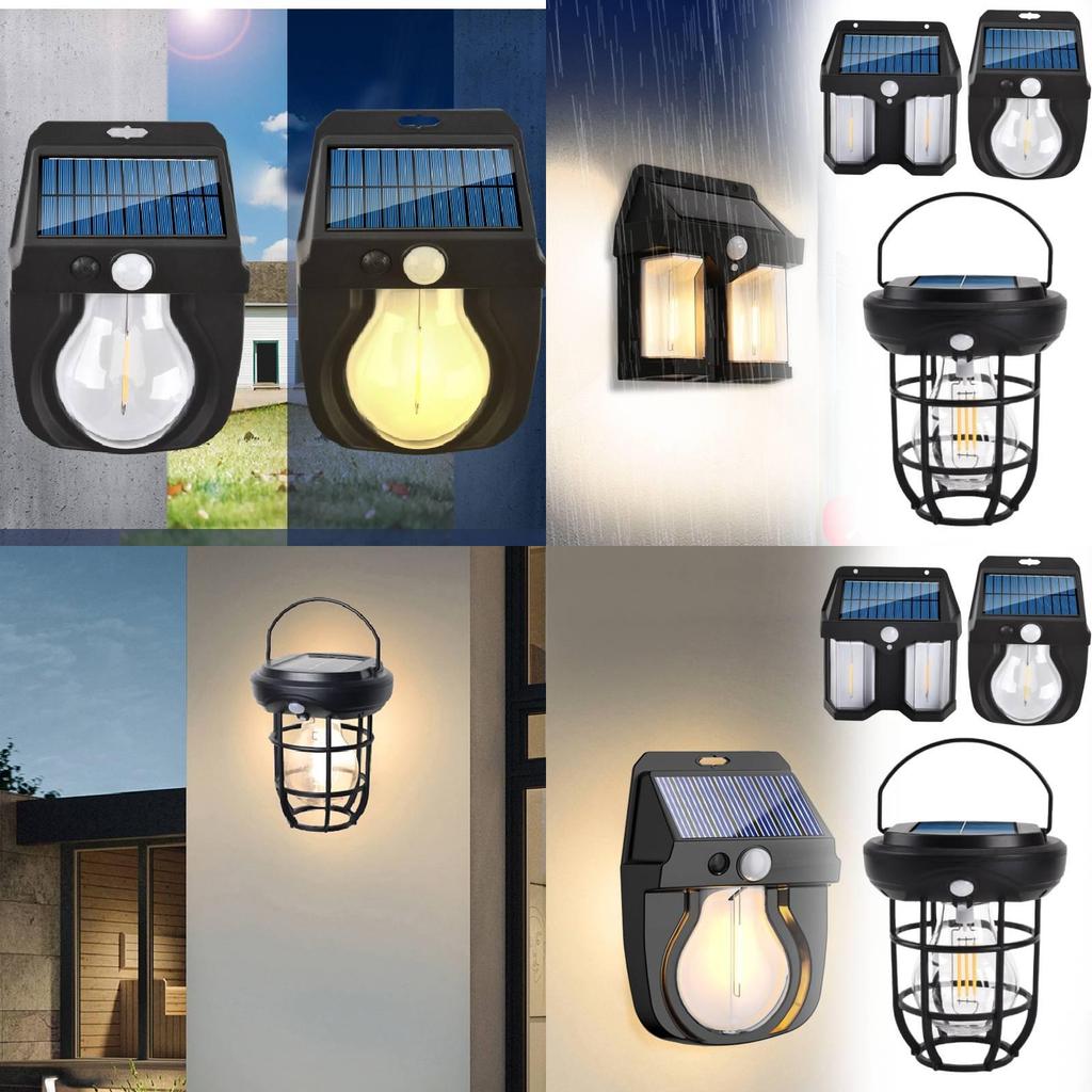 Chinese Knot Design Solar Wall Lamp With Ip65 Waterproof For Garden Villa