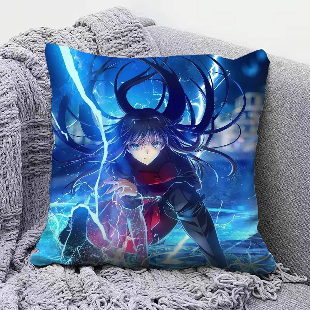 Game FGO Fate Pillow Covers, Home Sofa Cushion Covers and Aecorative Custom