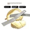 Edelstahl Durian-Messer Rutschfester Holzgriff Scharfe gebogene Klinge Für Küchenobstverarbeitung und Durian-Öffnung