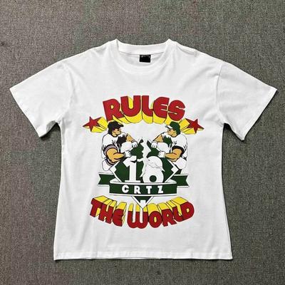 Fashion 2024 Summer Men Women Streetwear T-shirt Luxury Brand Short Sleeve Tshirt Clothes Designer Tee Hip Hop Tops Y2k T Shirt