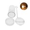 1Set Candle Mold Lightweight Cylinder Plastic Plastic Candle Mold for Paraffin