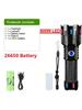 8000000LM Super Powerful Flashlight 800W Rechargeable Torch Light 2000 Meters High Power LED Flashlights Waterproof Lantern