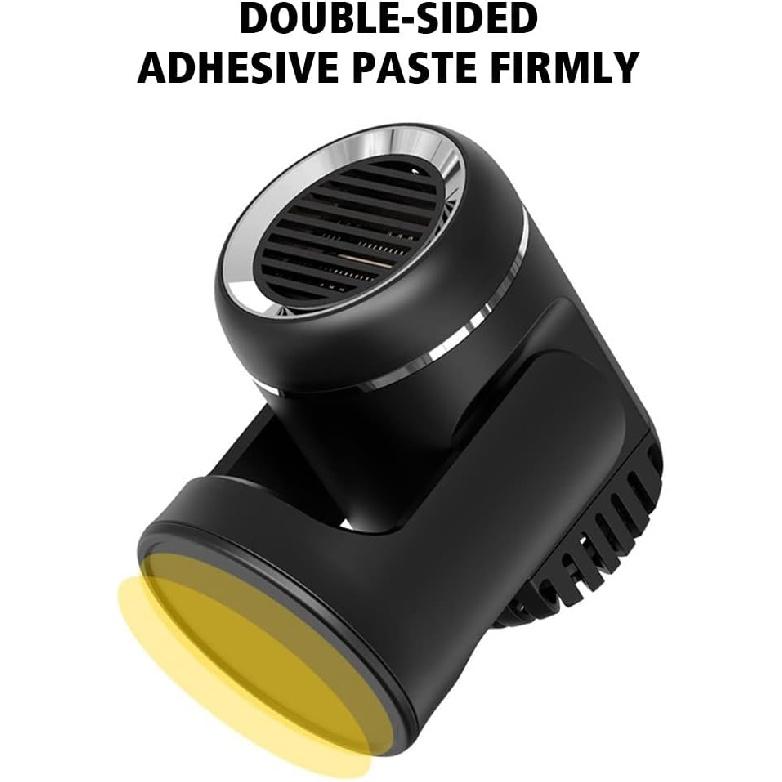 Car Heater,12V 24V Anti-Fog Ceramic Vehicle Defroster Fast Heating Auto Windscreen Fan for Car SUV Truck Trailer