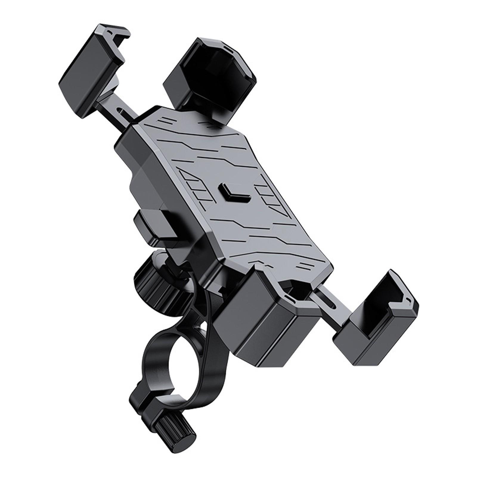 

Универсальный держатель для телефона на велосипед, регулируемый на 360°, с управлением одной рукой для легкой езды на велосипеде One Size чёрный