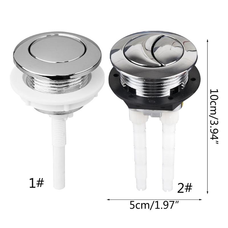 Toilet Button Single/Dual Push Flushing Toilet Button 38mm Toilet Buttons