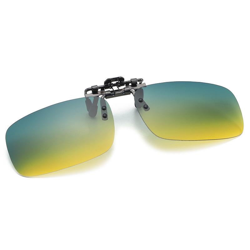 Klips Można Podnosić Dzień i Noc Okulary Polaryzacyjne Dwufunkcyjne Męskie i Damskie Okulary Korekcyjne Okulary Wędkarskie Do Jazdy Nocnej