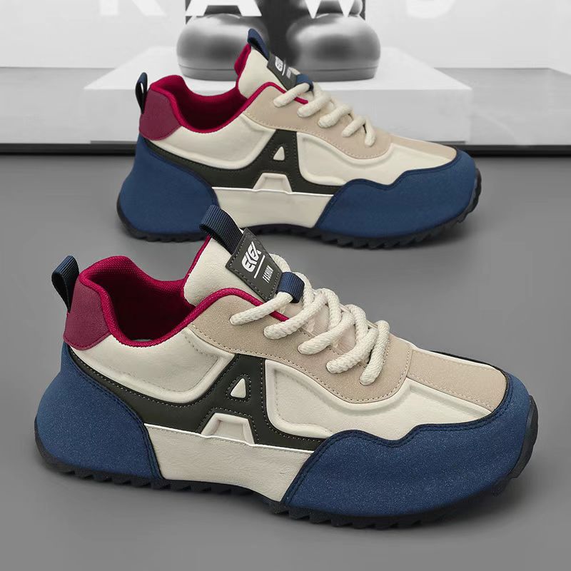 Green Men's Shoes Sneakers Outdoor Casual Shoes Breathable Mesh Shoes Students Walking Flats Low Top Zapatos De Hombre