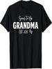 Bald Oma Est. 2025 Süßes Schwangerschaftsankündigungs-T-Shirt