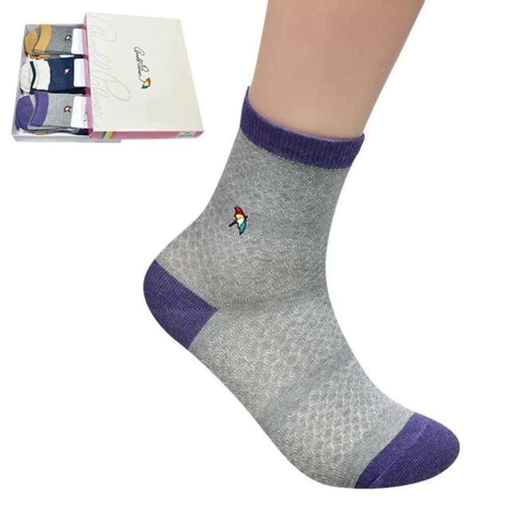Arnold Palmer Square Pattern Ladies Mid-Calf Socks 24cm