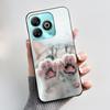 Phone Casing For ZTE Blade A75 4G Case Z2359 Luxury Dragon Cute Cool Boys Girls Black Matte Soft Silicone Protective Back Cover