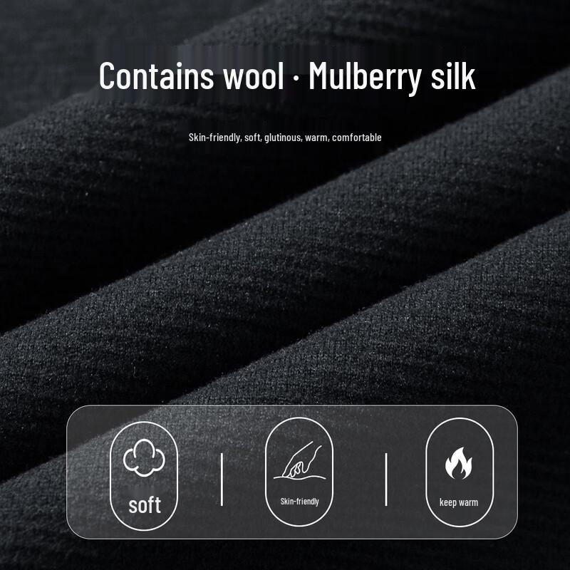 Hodo Men's Wool & Silk Blend Pullover