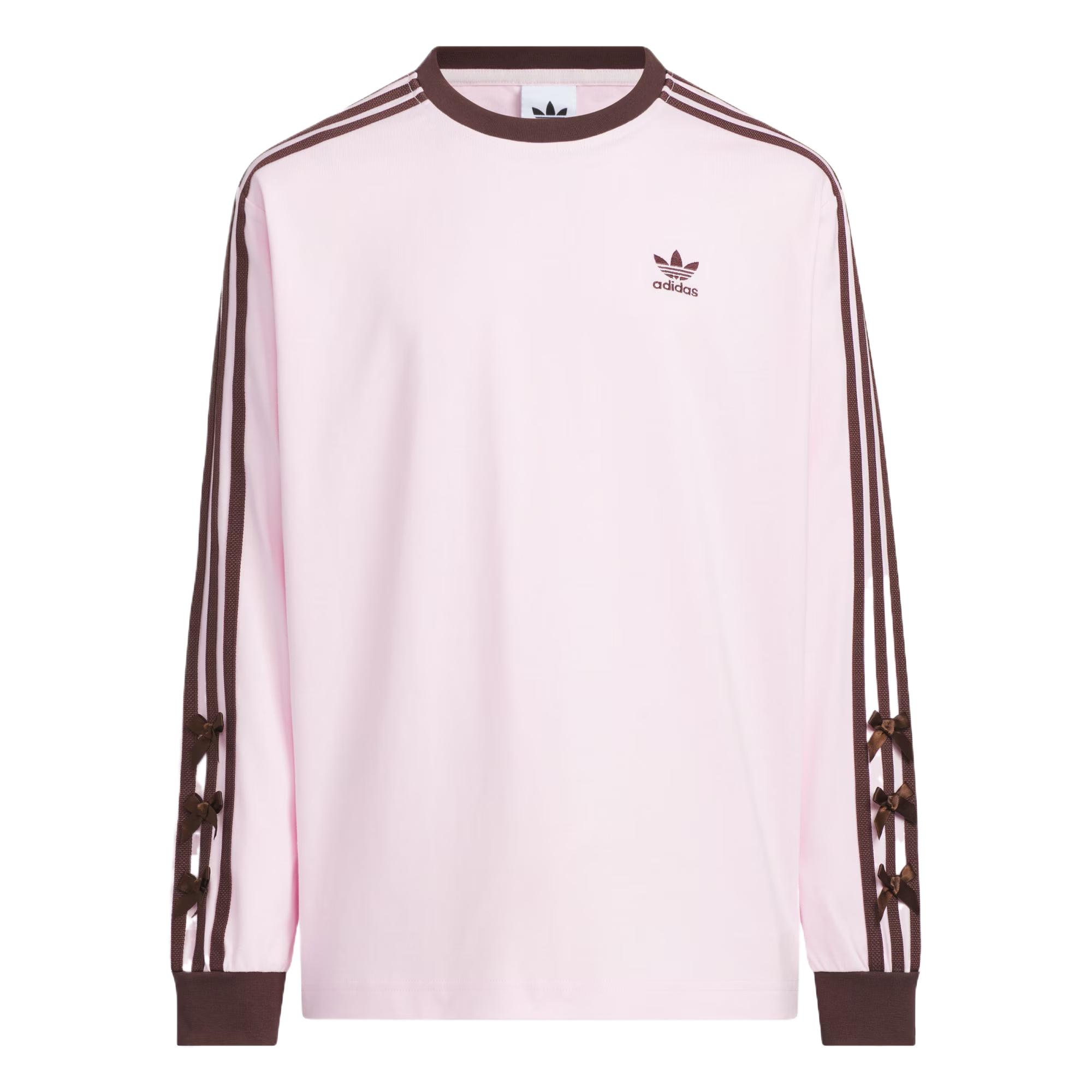 Adidas Originals T Shirt Clear Pink/Dark Brown Kids HY2162 128