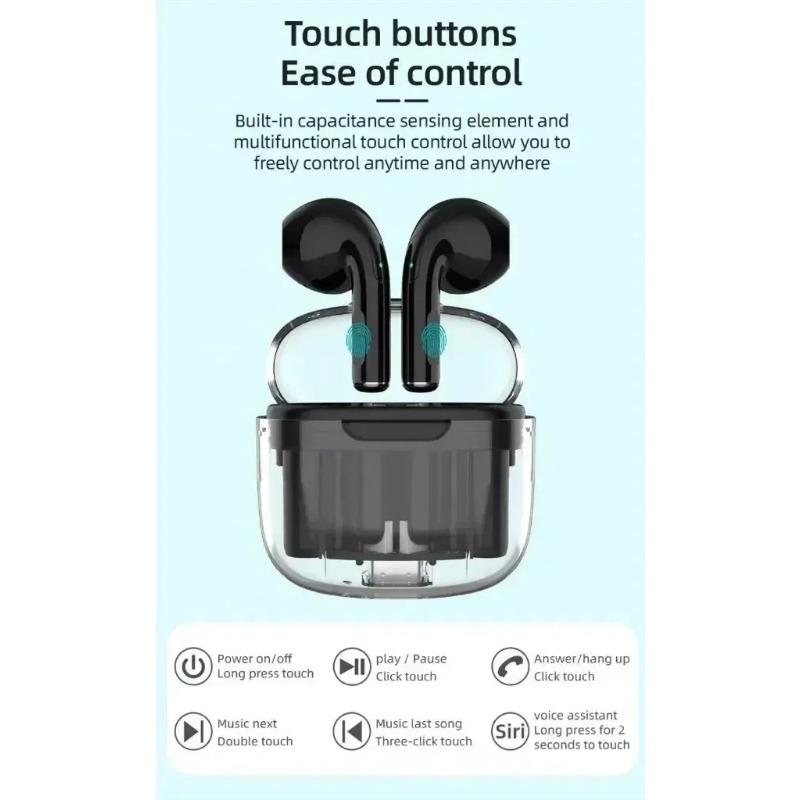 TWS Wireless Headphones Fone Bluetooth Earphones Mic Pods In Ear Earbuds Earbuds Sport Headset