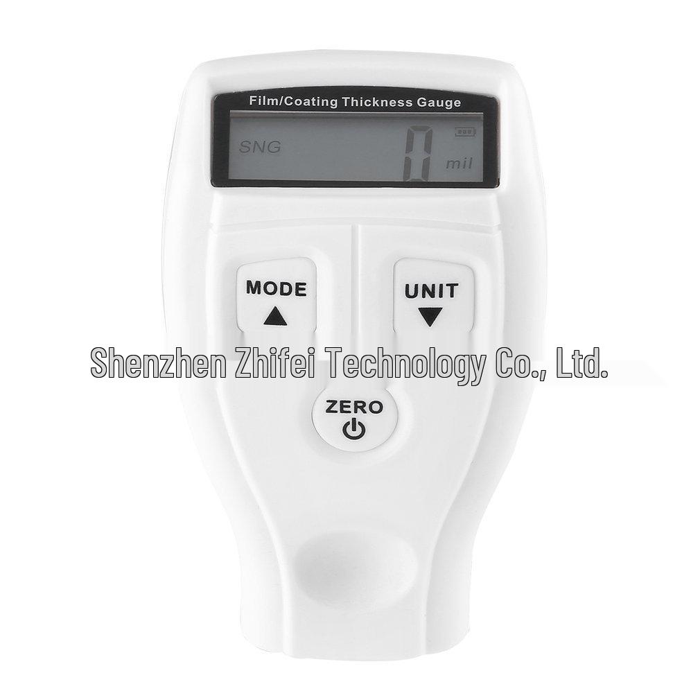 

Mini English GM200 Coating Gauge for Paint and Galvanized Film Thickness Measurement белый