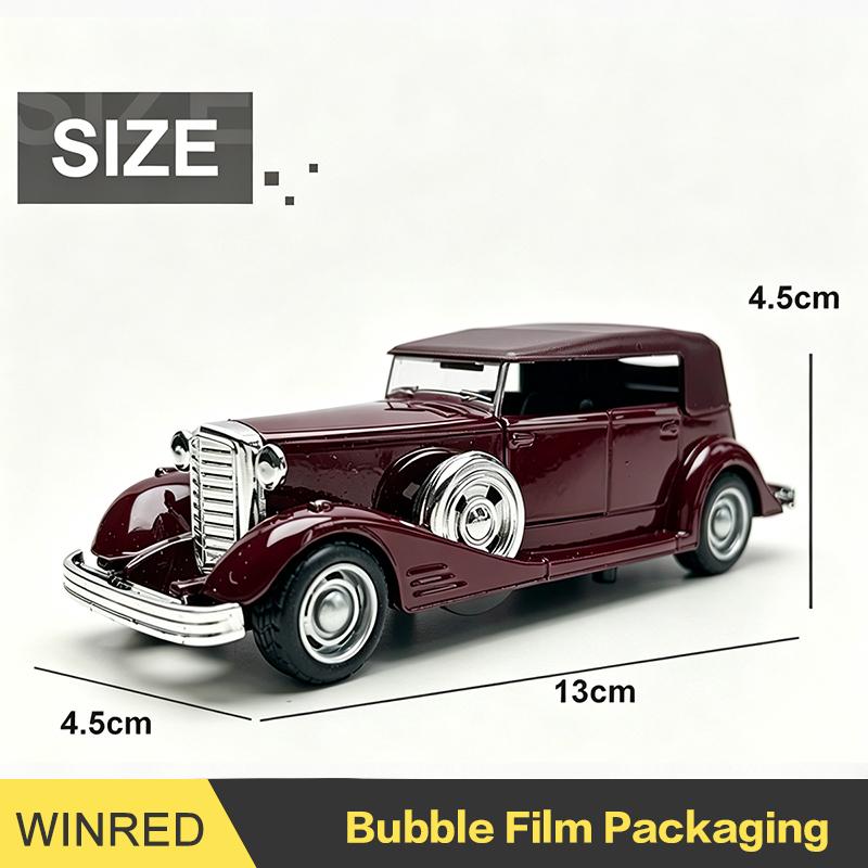 1:36 Alloy Duesenbeg SJ Die cast Vintage Car Model Classic Pull Back Car Miniature Vehicle Replica For Collection & Gift Display