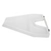 Portable Hair Washing Tray Rinse Shampoo Neck Rest Hair Sink Basin for Home SalonWhite