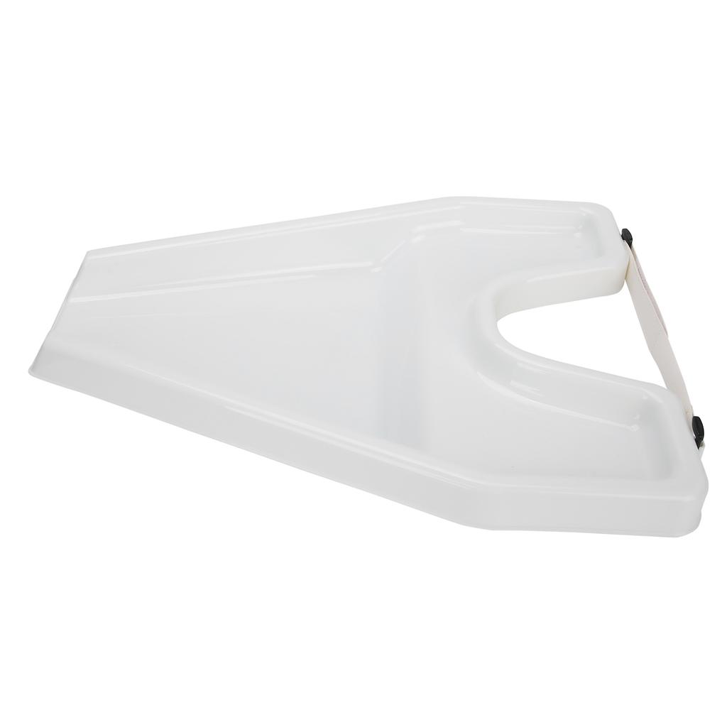 Portable Hair Washing Tray Rinse Shampoo Neck Rest Hair Sink Basin for Home SalonWhite
