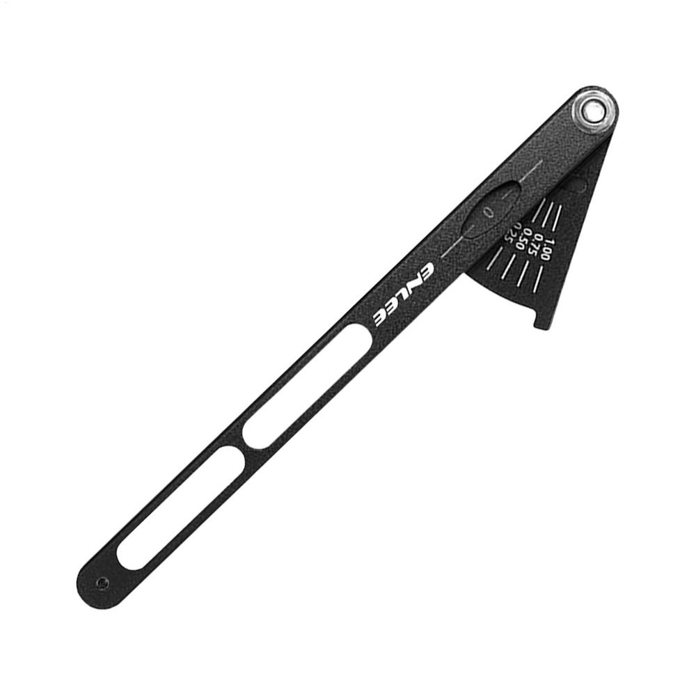 Chain Slack Measurement Tool Bike Chain Tools Aluminum Alloy Gauge Accurate Portable Measurement For Motorcycle Repair Road