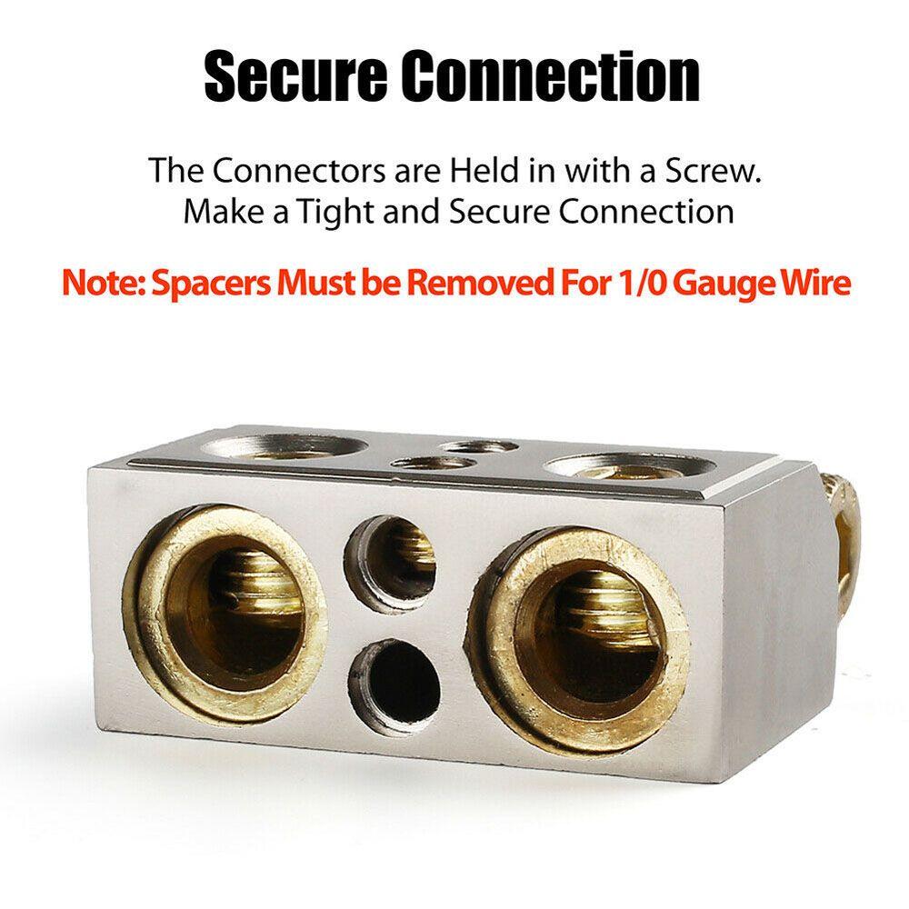 Durable Metal GA AWG Gauge Terminal Clamp Post Car Battery Clamp Car Accessories Car Electronics