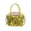 Autumn 2025 Trendy Sequined Women's Versatile Handheld/Chain Crossbody Bucket Bag