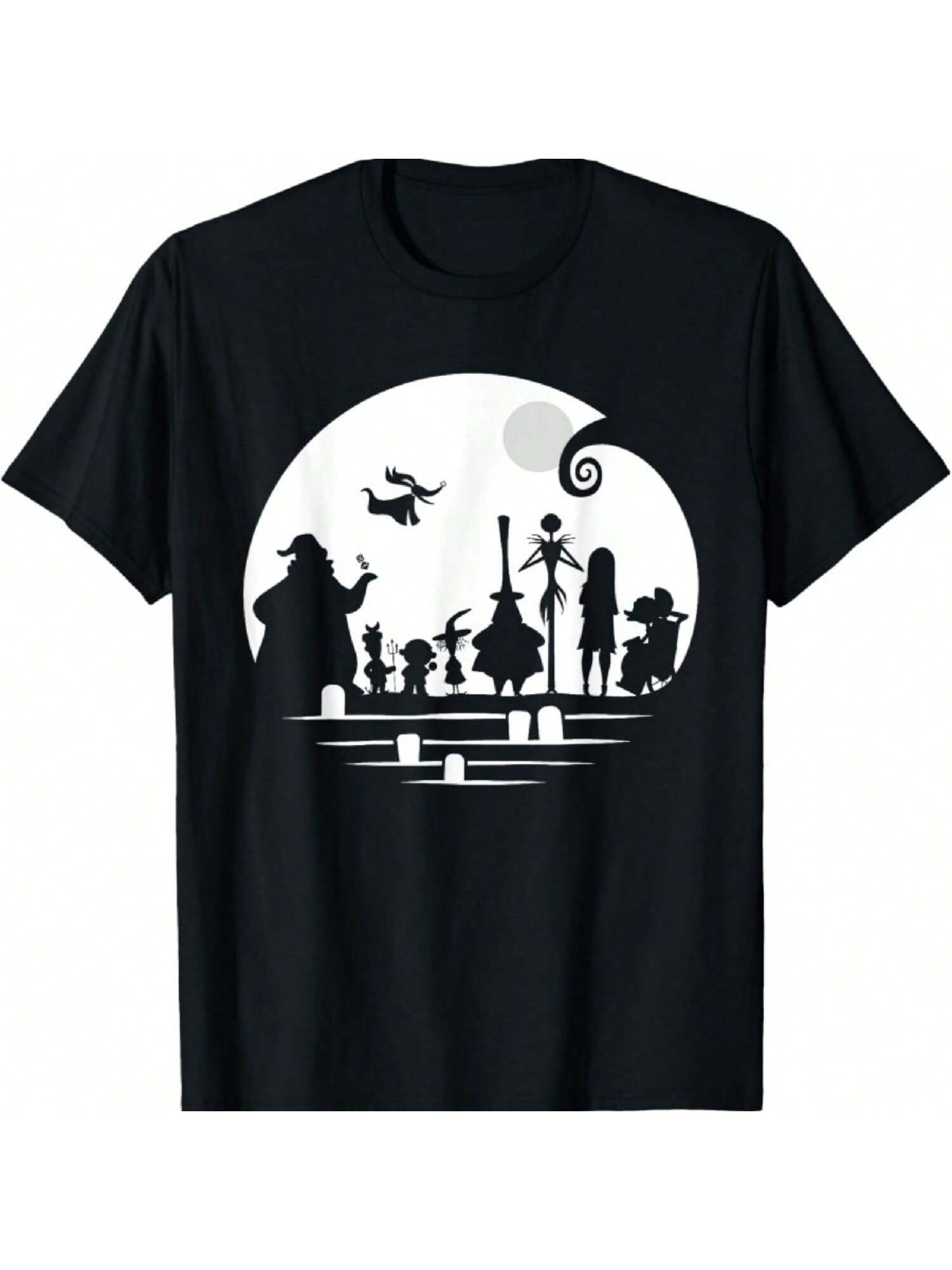 Character Silhouette T-Shirt S разноцветный