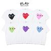 Summer Japanese New Small Love Color Printing Casual Multi-color Men and Women Couples with the Same Short-sleeved T-shirt