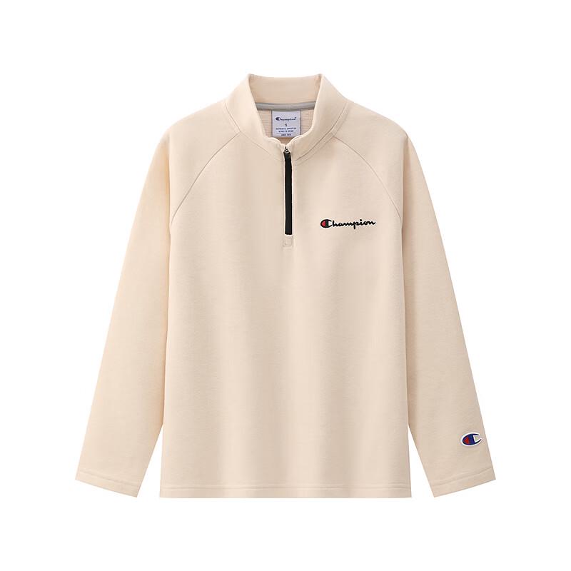 Champion Kids' Retro Half-Zip Long-Sleeve T-Shirt