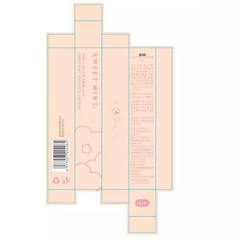 Sweet Mint Hydrating Lip Plumper: Waterproof, Long-Lasting, Glassy Finish Lip Glaze