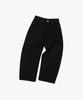 Seleuji Balloon Semi-Wide Denim Pants V12 Black