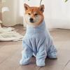 Quick Dry Absorbent Pet Bathrobe Hooded Dog Bath Towel For Small Medium Large Dogs Cats