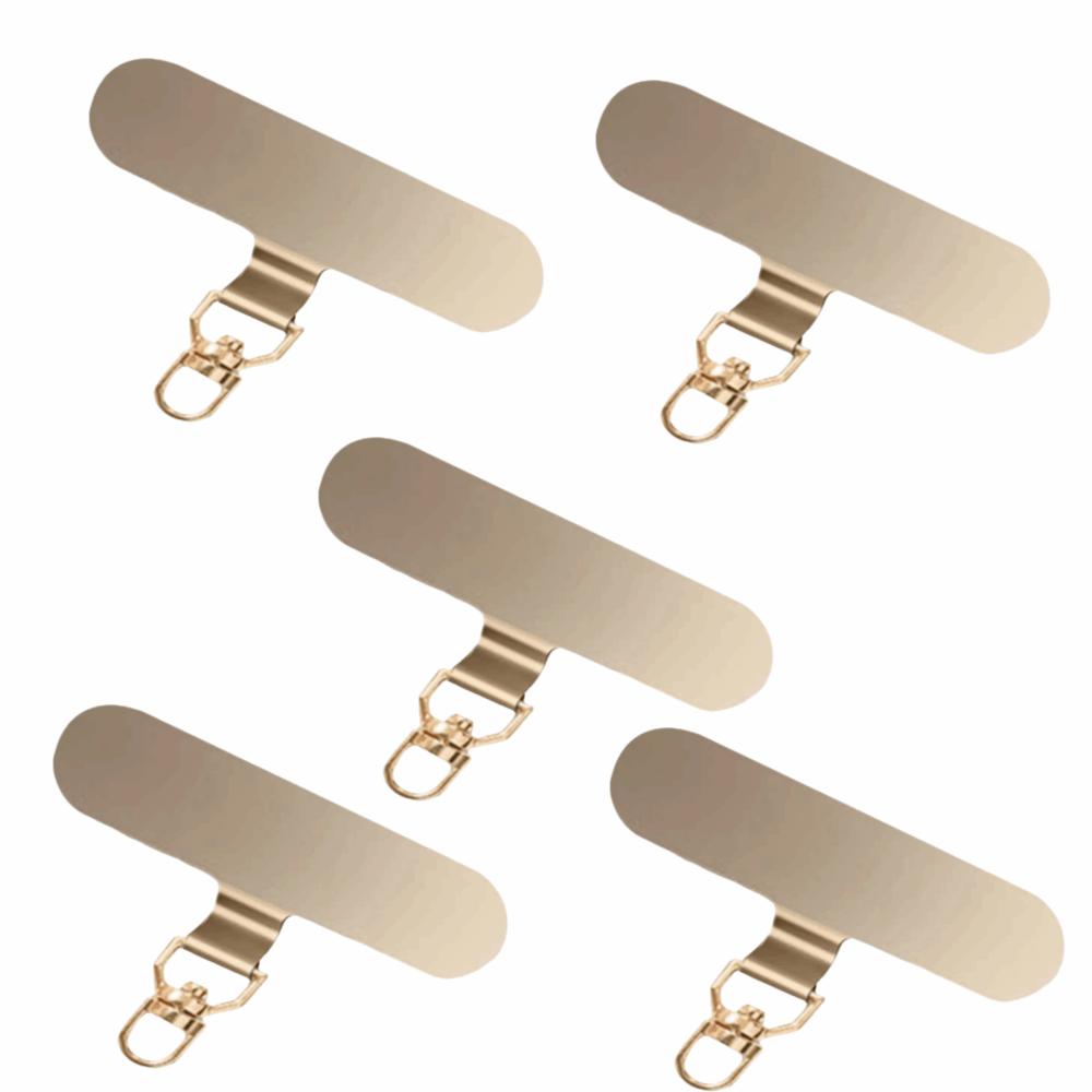 5Pcs Ultra-thin Phone Lanyard Connecter 360° Rotating Phone Patch Gasket Phone Accessory