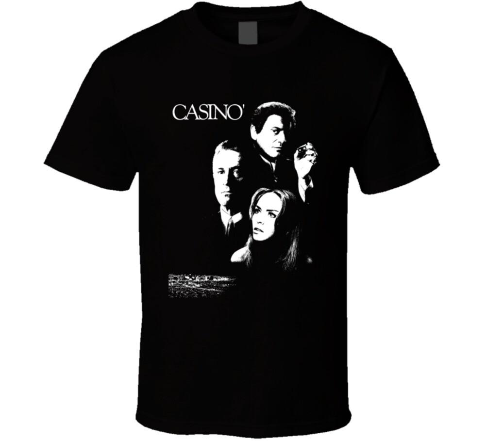 Unisex-Shirt Baumwolle Oversize Große Größe NEU Casino Film T-Shirt