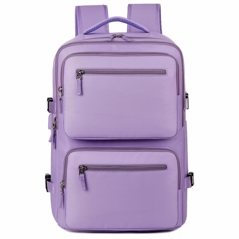 Water-proof Oxford Cloth Large-capacity Backpack, Outdoor Travel Independent Shoe Compartment Multi-functional Backpack