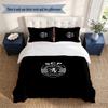 Sporting Clube De Portugal 3‑Piece Bedding Set Soft Microfiber Duvet Cover Pillowcases Comfortable Bed Linen for Bedroom Decoration