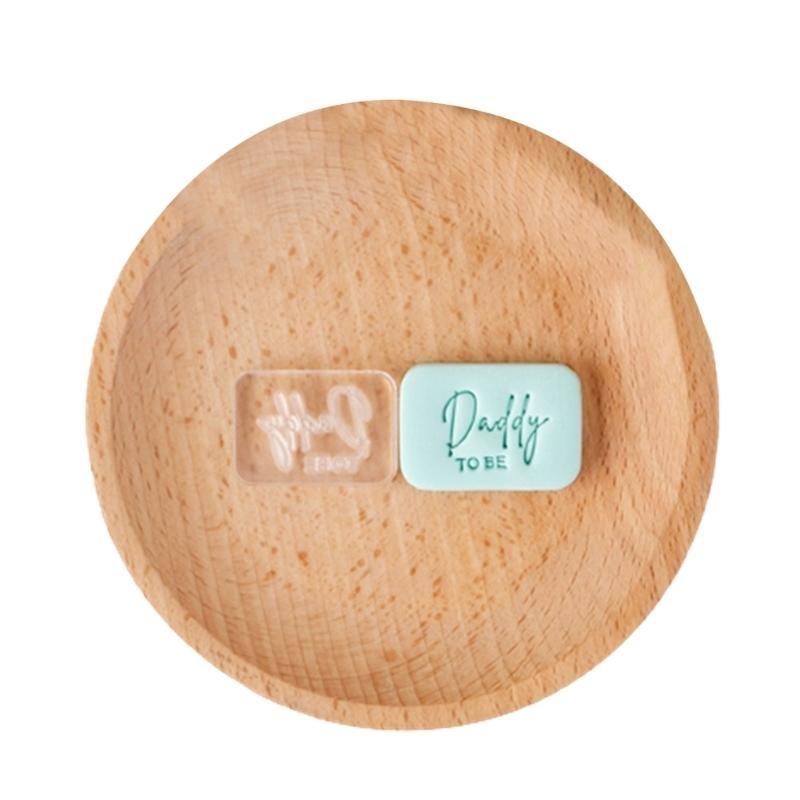 Father Day Cake Decorating Tools Cookie Stamp Embosser Biscuits Cutters Lace Fondant Sugarcrafts Cake Cutters Molds