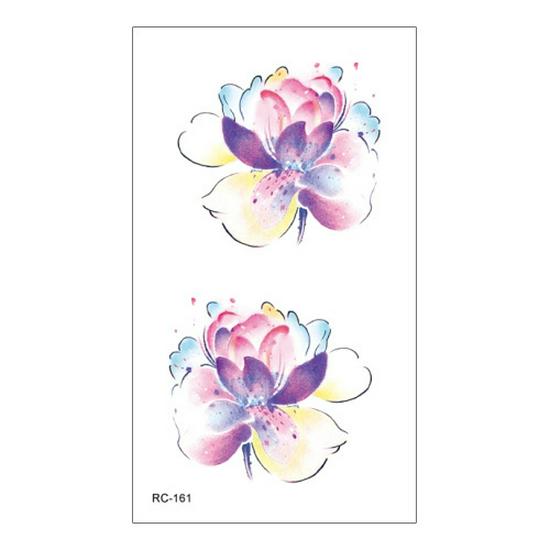 Waterproof Gradient Color Cartoon Temporary Tattoos for Men & Women