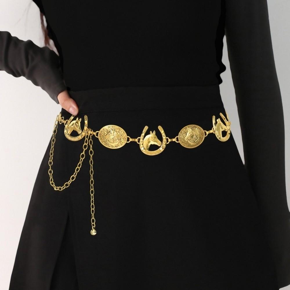 Metal Belly Chain Advanced Hip Chain Fashion Waist Chains  for Women