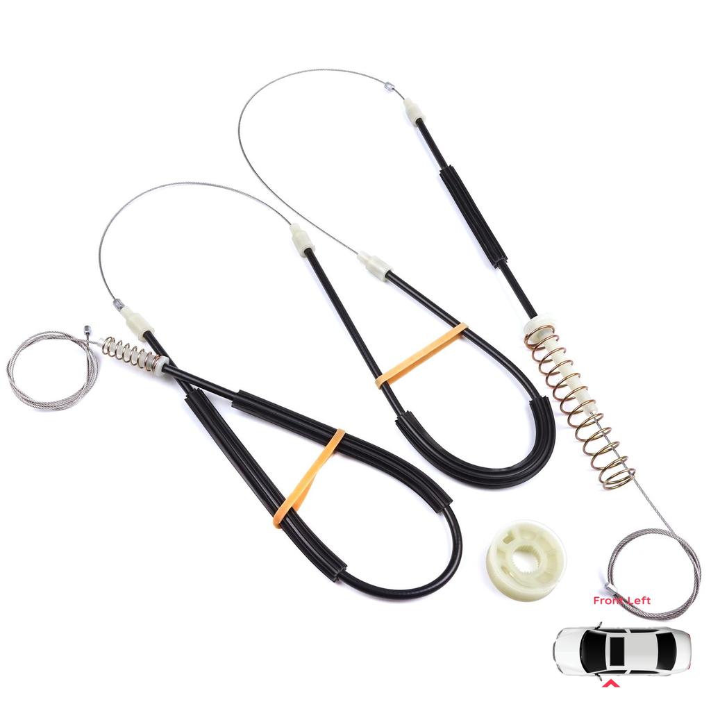 BWR5348 Power Window Lifter Regulator Repair Set Front Left for Porsche 911 996 1997-2005 Boxster 986 1996-2004 99654207504