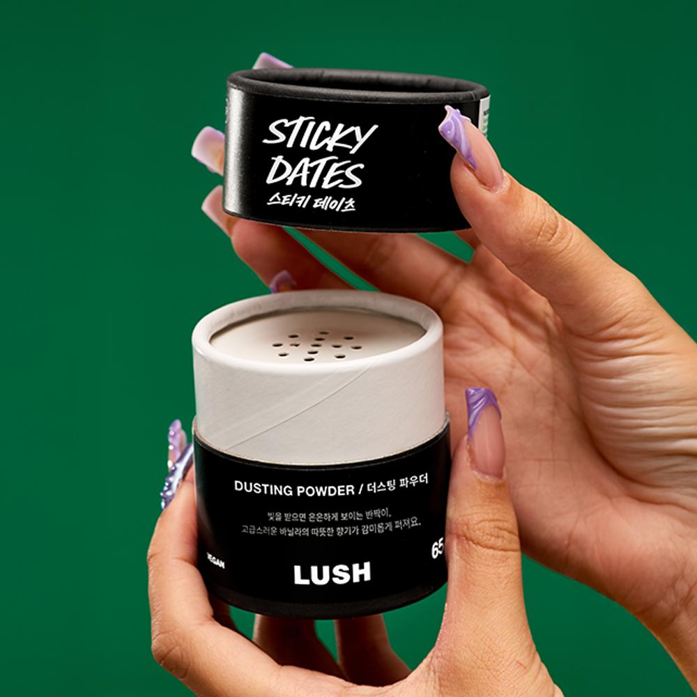 Lush Klebrige Datteln Puderzucker 65g