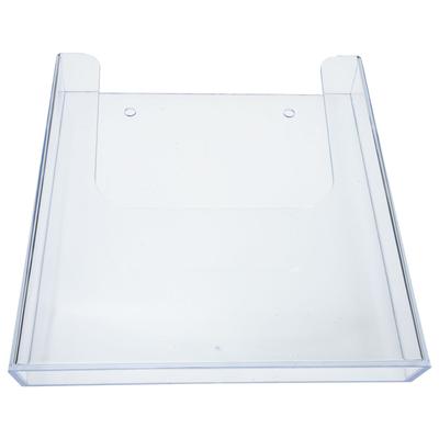 Wall File Holder Wall-Mounted Mail Rack Magazine Stand Brochure Transparent Acrylic