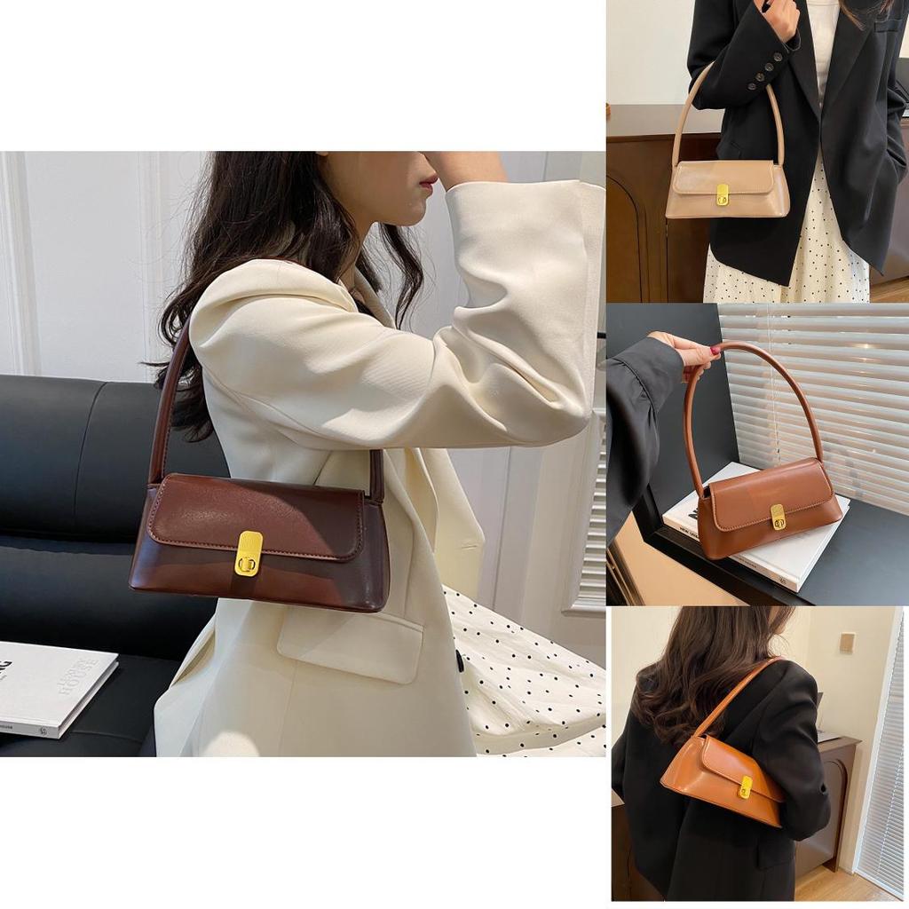 Stylish 2024 French Chic Mini Square Shoulder Bag For Women With Retro Vibes